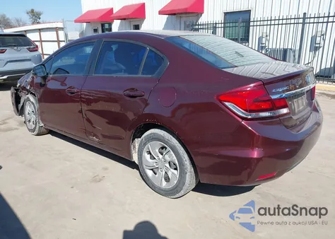 2013 Honda Civic Lx z USA, uszkodzony, nr VIN 19XFB2F53DE011476